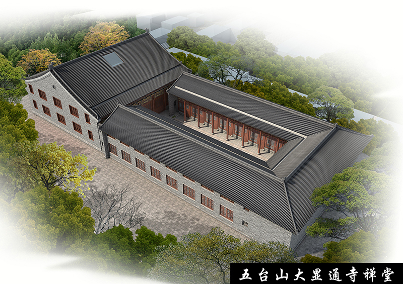 顯通寺禪堂