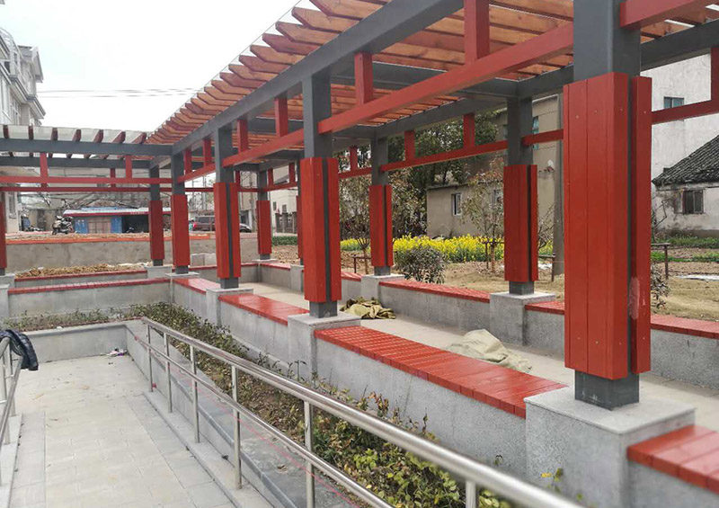 香山小區廊架